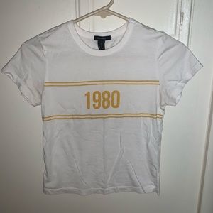 white graphic t shirt